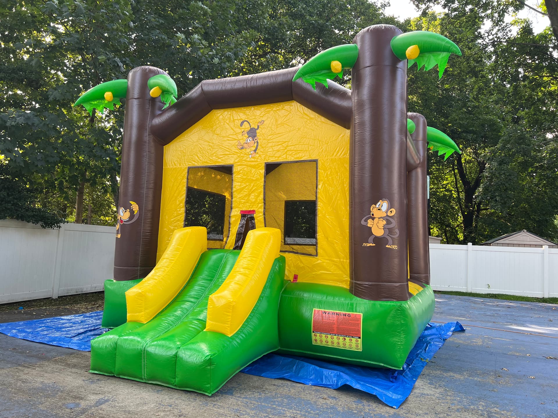 Jungle theme Bounce House