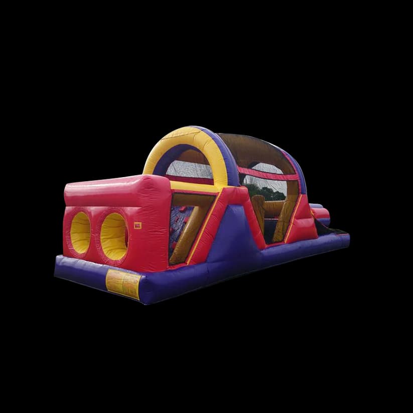 Red Yellow Obstacle Course