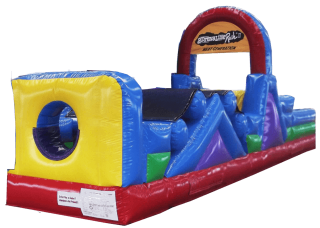 34 FT Single Lane Obstacle Course