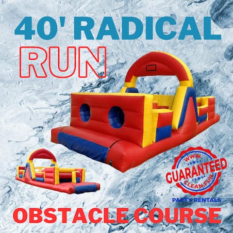 40' Radical Run Obstacle Course