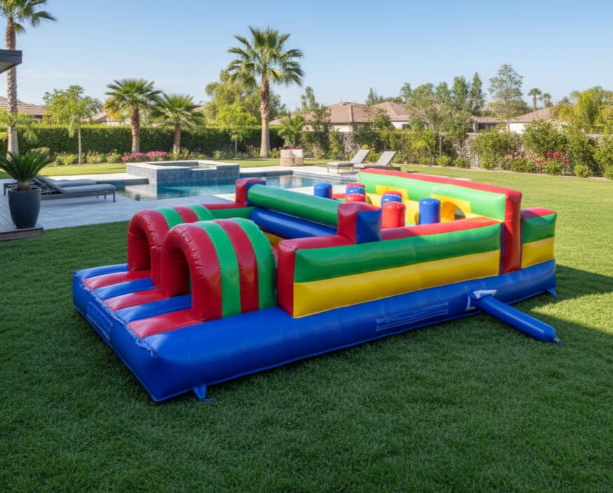 20’ Mini Double Lane Obstacle Course