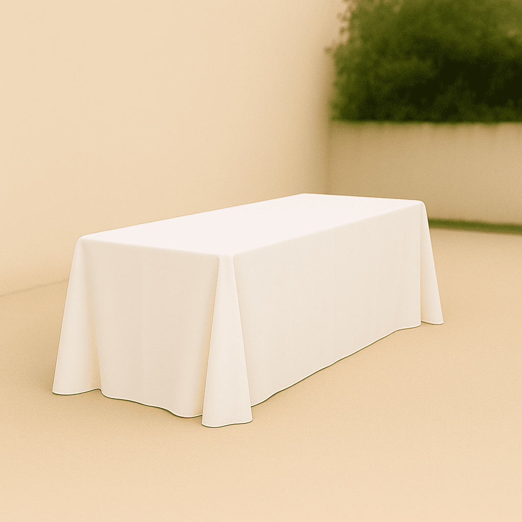 White Rectangular Tablecloths
