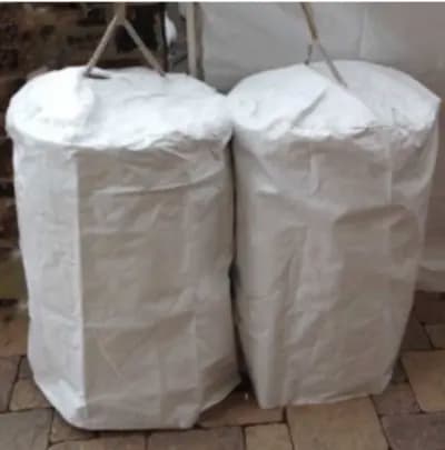 55 Gallon Covered Water Barrel