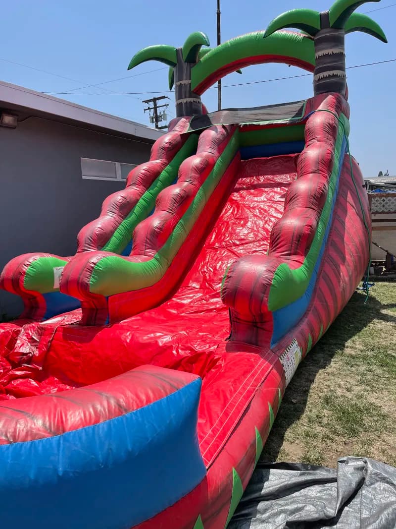 Red Marble Waterslide 13x30