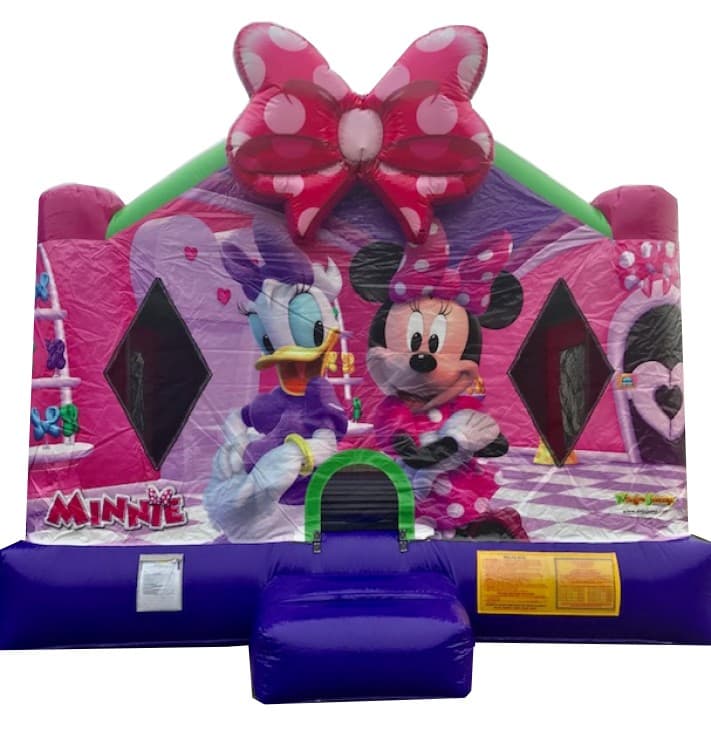 Pink Minnie Bounce House