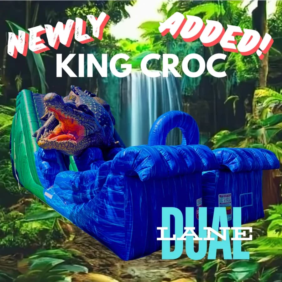 King Croc Dual Lane Slide