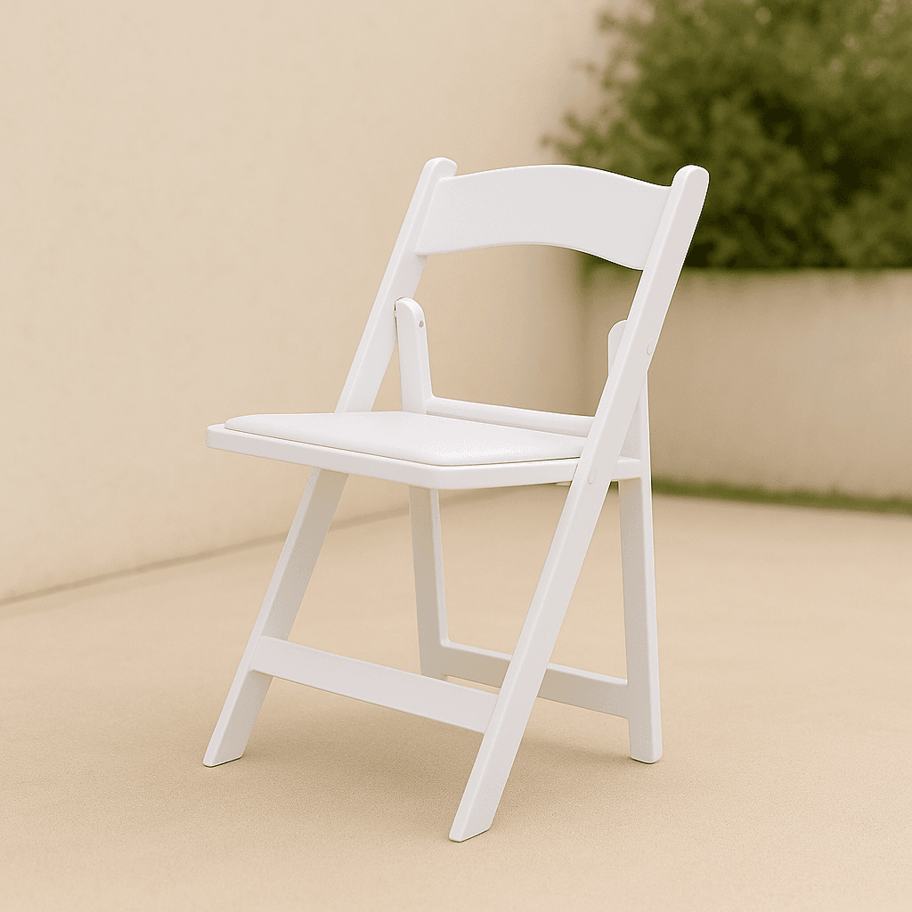 White Resin Chairs