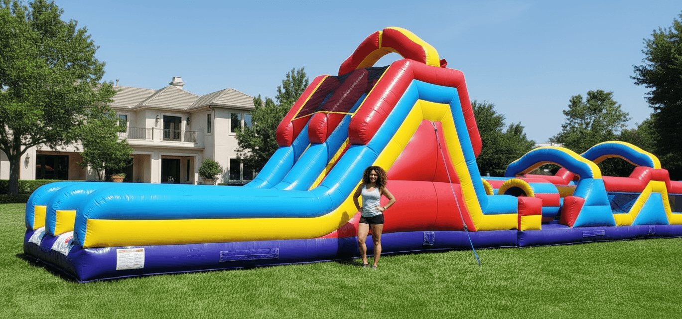 Monster Obstacle Course 13x70