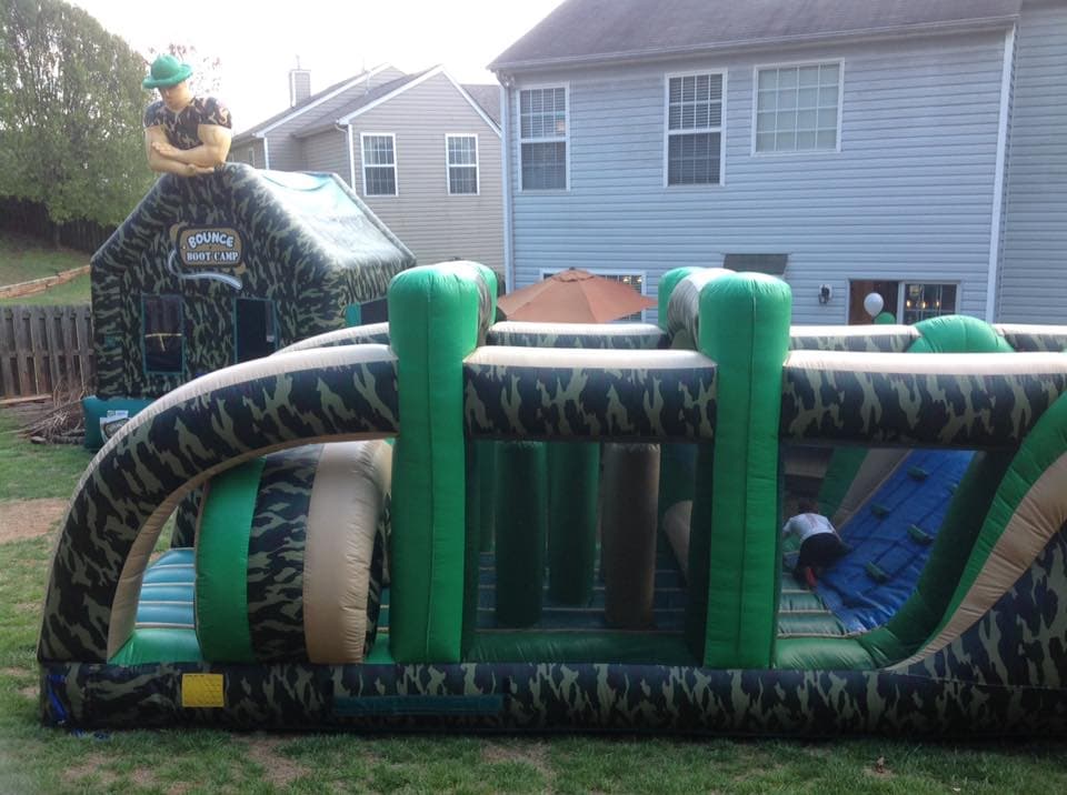 Camouflage Obstacle Course