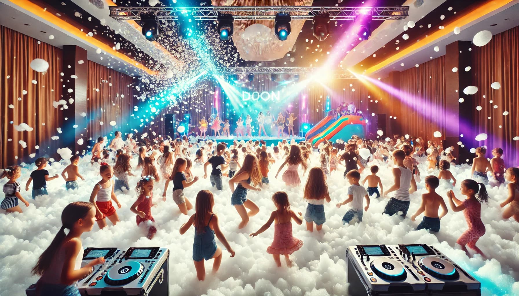 Foam Party 2 Hours w/ Attendent