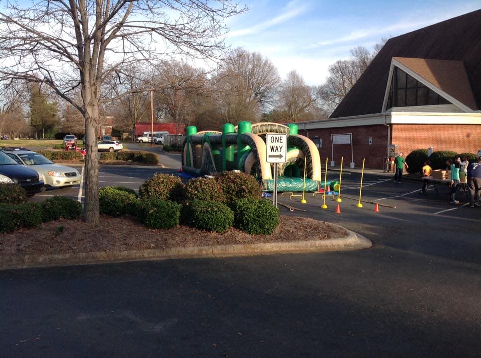 Camouflage Obstacle Course