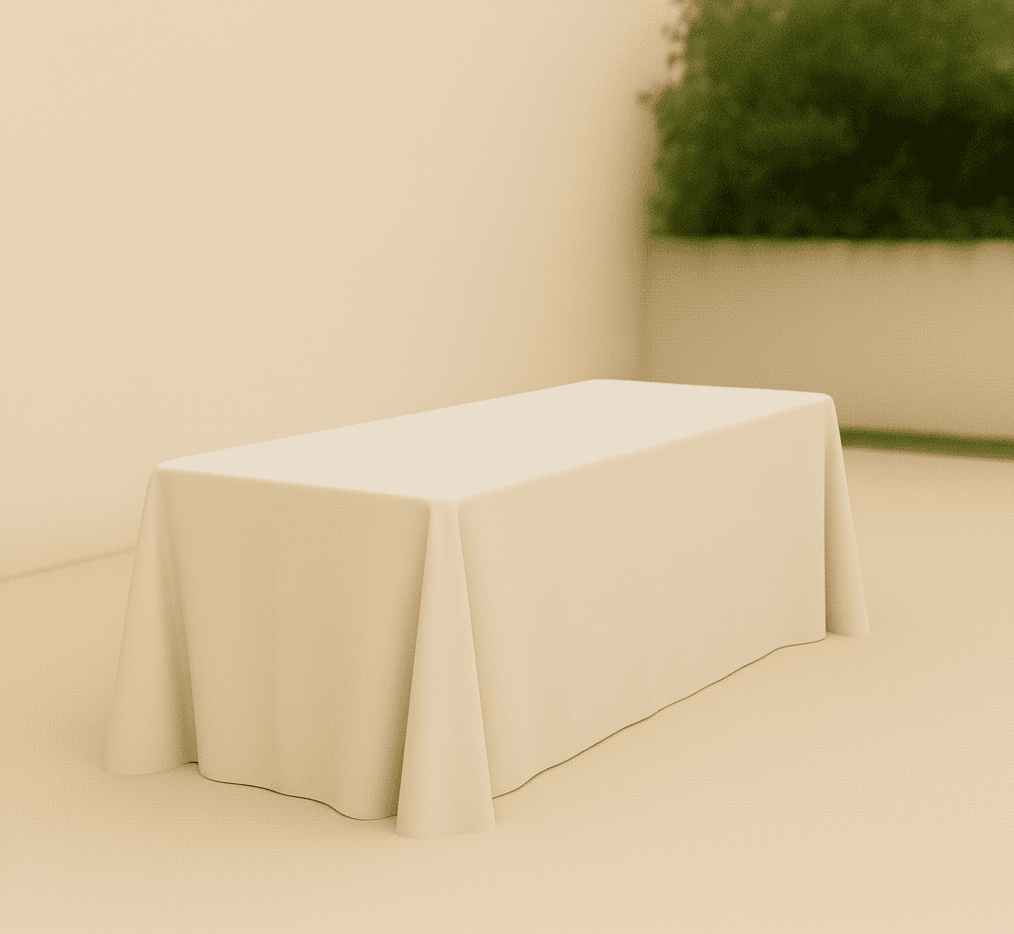 Ivory Rectangular Tablecloths
