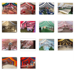 12'x20' Tent With Any Color Draping