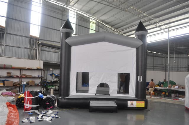 115 black silver and white