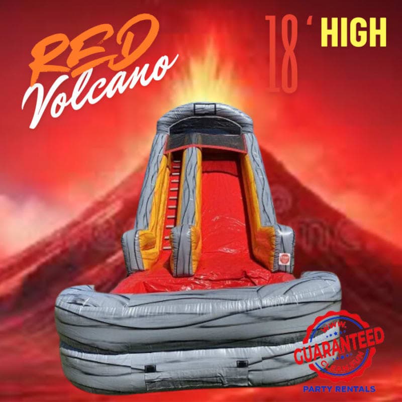 Red Volcano Slide
