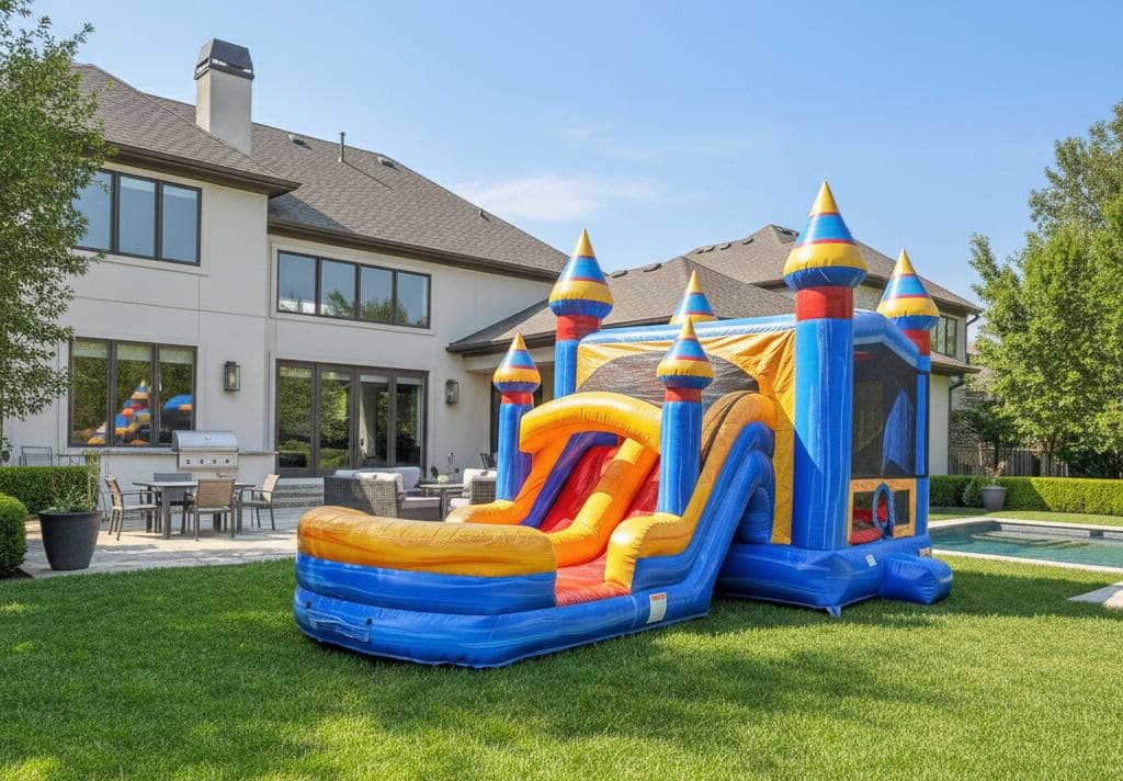 Double Lane Artic Slide & Bounce Combo