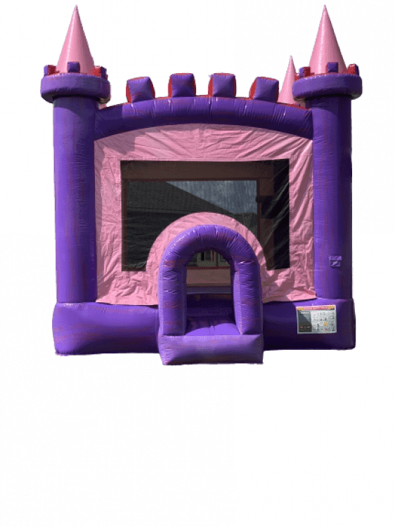 Pink Castle Bounce House