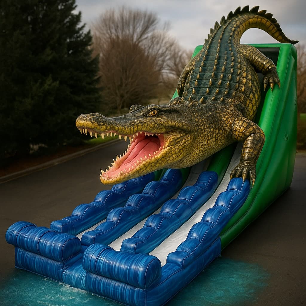 King Croc Dual Lane Slide