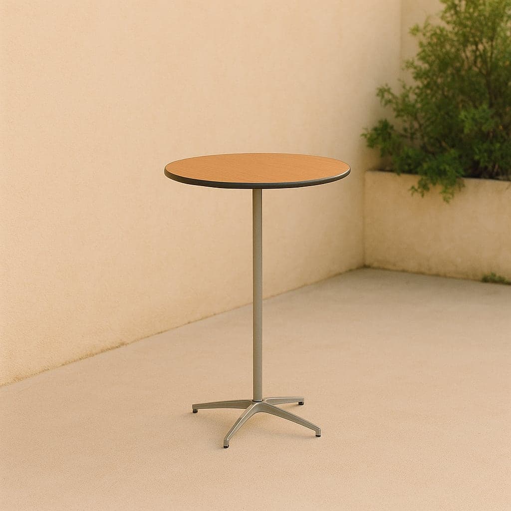 36" Round Cocktail Table High OR Low - Tables - rental in Katy, TX