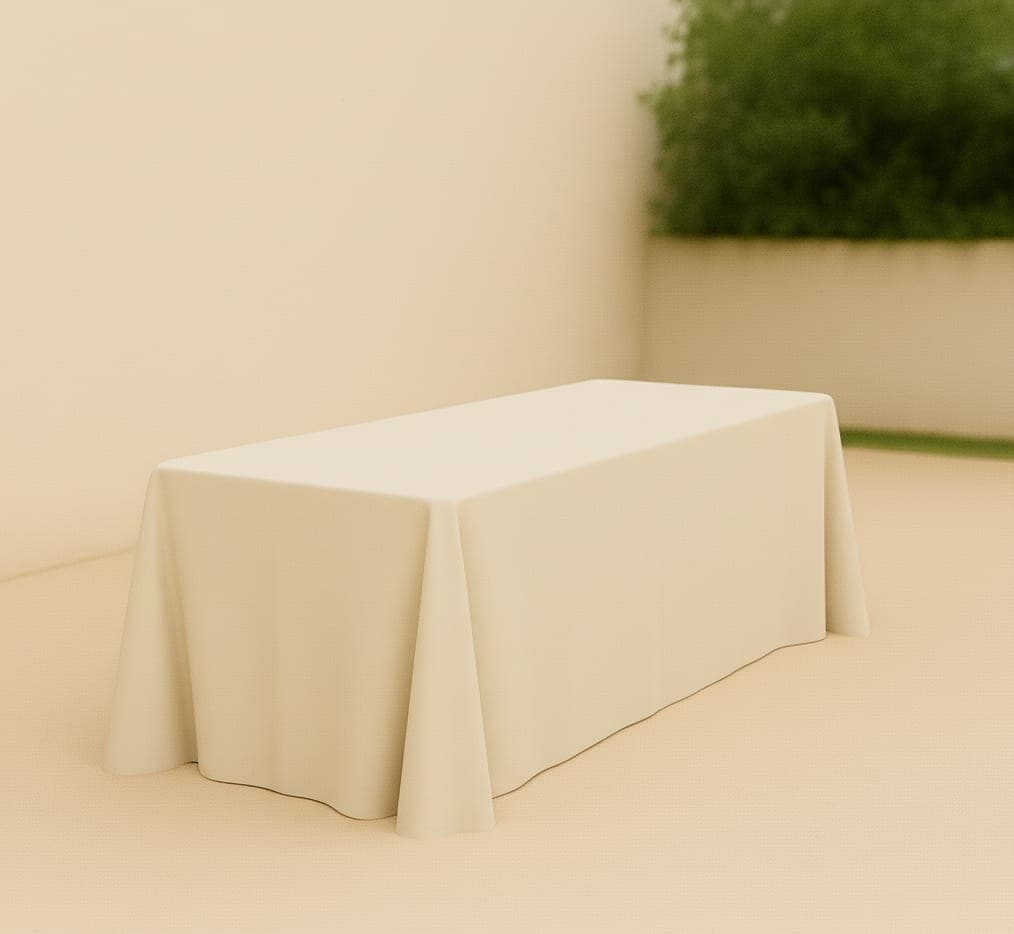 Ivory Rectangular Tablecloths