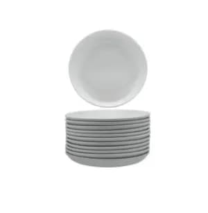 Plateware - Classico 6" White Porcelain Plate - white - Dinner Items - rental in Katy, TX