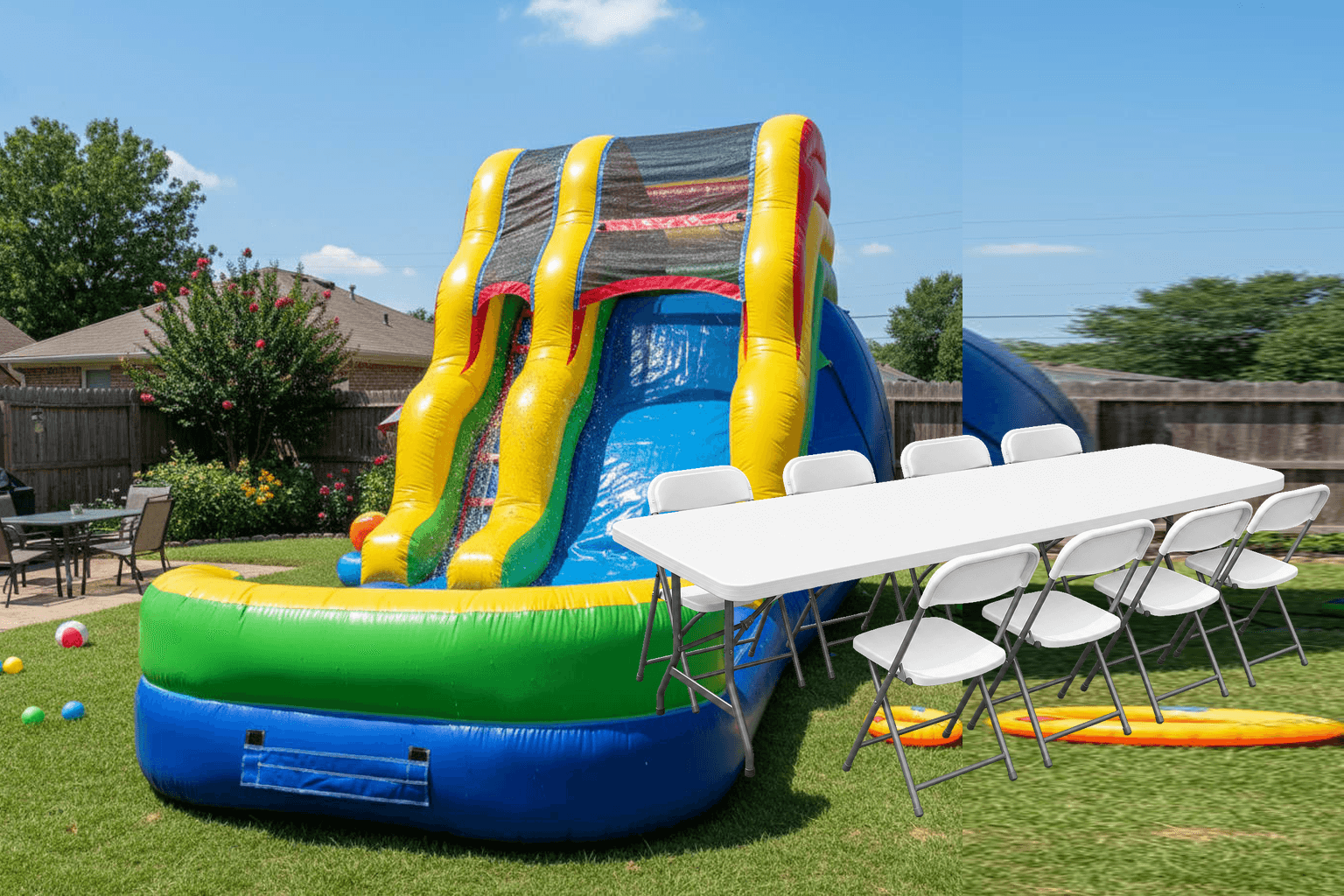 Multi-Color Water Slide Bundle Package