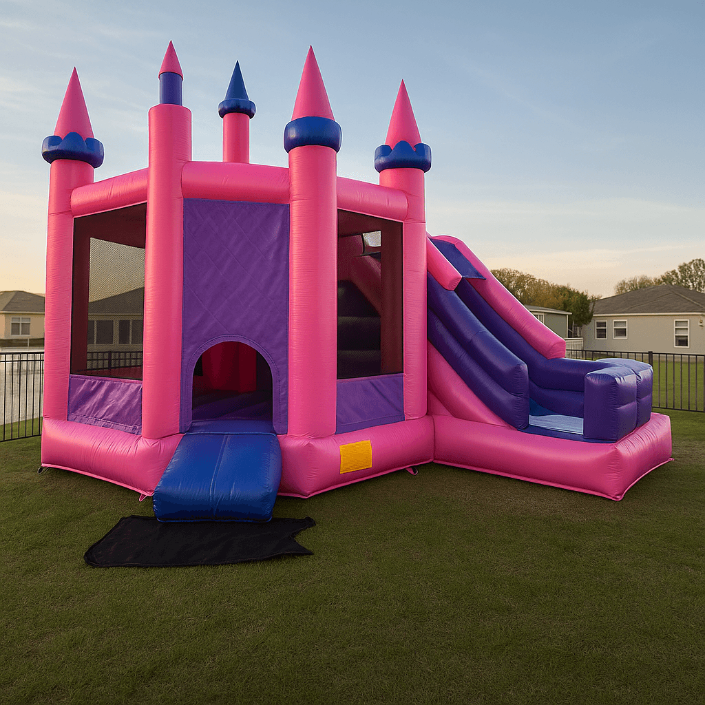 Enchanted Castle Combo with Dry/Wet Slide